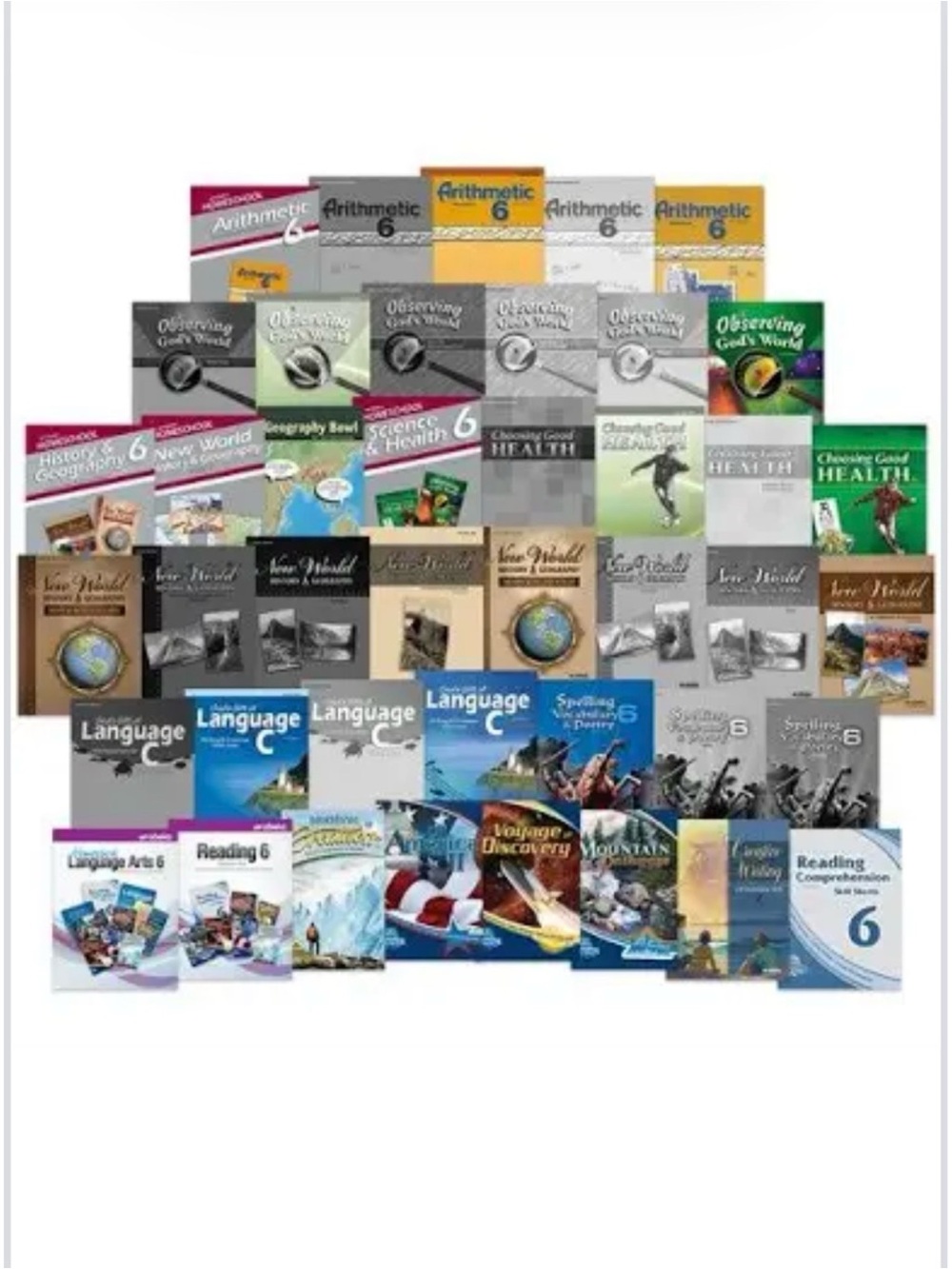 Grade 6 Complete Curriculum DVD Set